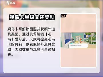 心动小镇🔥观鸟卡超全作用攻略💡截图3