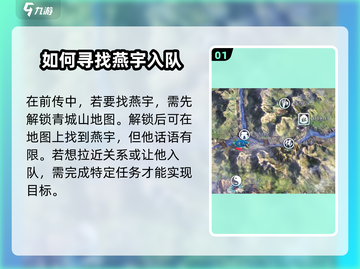 侠客风云传前传🔥燕宇在哪？入队攻略大公开！截图2