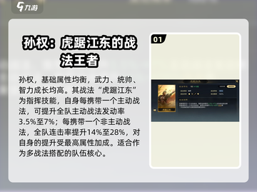 三国谋定天下🔥孙权技能强度全面解析🎉截图2