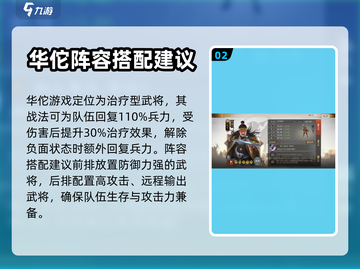 三国志战棋版🔥华佗最强阵容搭配攻略💡截图3