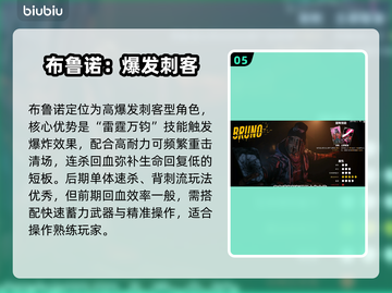 死亡岛2最强角色🔥新手必选角色推荐🎮截图6