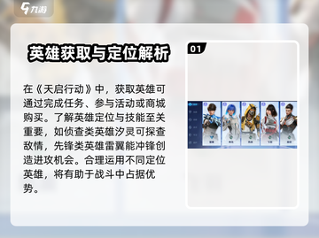 🎮天启行动新手必看！超全攻略🔥截图2
