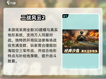 🎮二战迷必看！2025欧洲阵线手游TOP榜🔥截图2