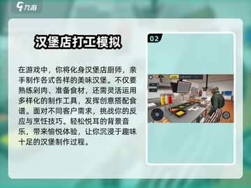 🔥2025超火汉堡店游戏推荐🍔必玩榜单来袭！截图3