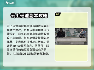 鬼谷八荒🔥云上瑶池秘境玩法全攻略🎉截图2