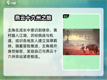 燕云十六声🔥主角背景曝光：热血传奇背后的秘密！截图3
