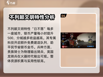 世界启元文明🔥顶级文明大起底！游戏玩家必看🎉截图7