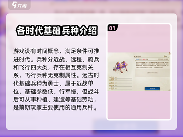 世界启元文明兵种🔥超全介绍与攻略来啦！截图2