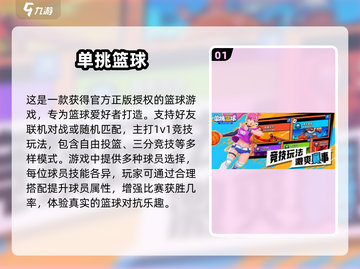 🏀2025最火篮球手游推荐，单挑神器等你来战！截图2