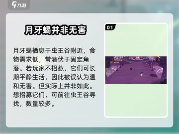 妖之乡🔥月牙蝎技能详解✨超强攻略来啦！截图2