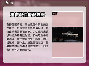 萤火突击步枪配件选配🔥荒野行动枪械搭配攻略来啦！截图3