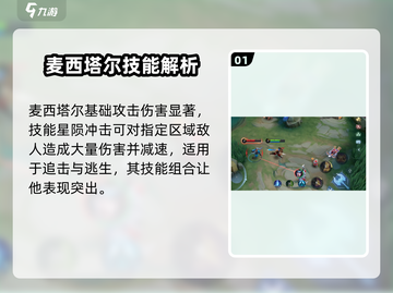 决胜巅峰🔥麦西塔尔技能玩法超全攻略！🎉截图2