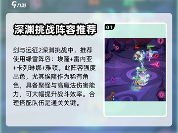 剑与远征2🔥深渊挑战阵容搭配攻略来了！截图2