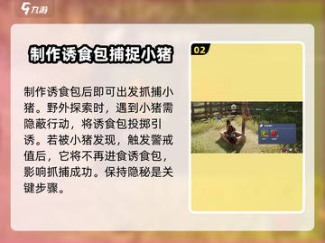 荒野起源🔥养猪攻略：快速养猪称霸游戏✨截图3