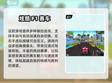 🔥2024必玩F1赛车游戏合集🚀激情漂移等你来挑战！截图2