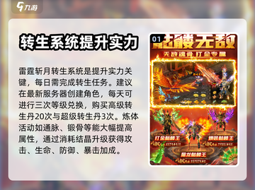 雷霆⚡斩月：这些活动不玩后悔！🔥截图2