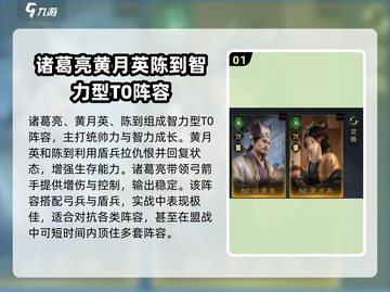 三国谋定天下🔥T0最强阵容搭配攻略来啦！截图2