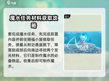 原神🔥魔水材料制作大公开！玩家必看✨截图2