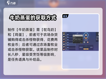 沙石镇时光🎉：牛奶蒸蛋获取攻略大公开！截图4