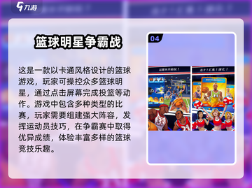 🏀2025最🔥篮球小游戏盘点，玩到停不下来！截图5