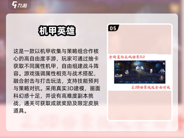 🔥超经典机甲单机游戏推荐！🎮怀旧玩家必试截图6