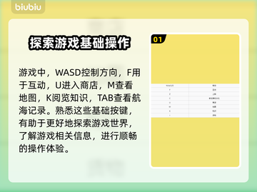 碧海黑帆🔥必看！按键功能全揭秘🎉截图2