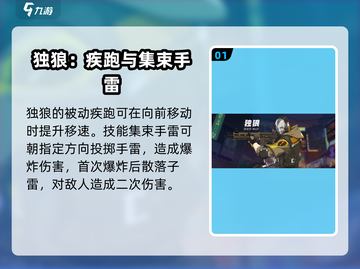 王牌战士2🔥独狼上线，全新角色独狼介绍来啦！截图2