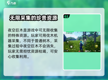 创造吧我们的星球 NIGHT木获取🔥巨木用途大揭秘！截图3