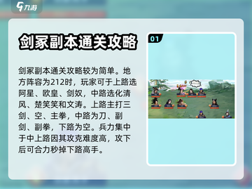 濡沫江湖🔥剑冢副本阵容攻略图🌟截图2