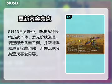 🔥《怪物猎人荒野》更新时间表曝光！🎮💥截图2