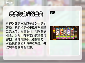 料理次元💥超好玩！游戏特色大揭秘🔥截图2