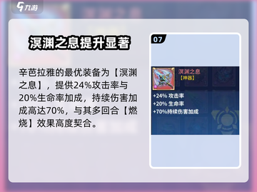 失落星环🔥辛芭拉雅培养搭配全攻略！💎截图8