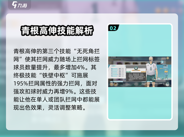 排球少年手游🔥青根高伸玩法详解来啦！截图3