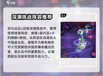 剑与远征2深渊挑战🔥最强阵容搭配秘籍🎉截图2