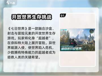 七日世界🔥超沉浸生存冒险游戏等你来战！截图2