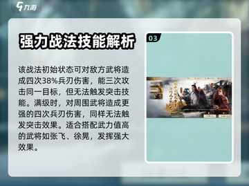 三国志战棋版🔥东冲西突战法效果分享🎉截图4