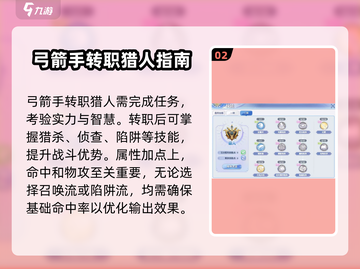 巴风特之怒🔥猎人转职玩法大曝光！游戏技巧全揭秘🎮截图3