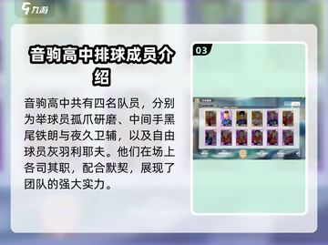 排球少年手游🔥SSR球员全介绍来啦！截图4