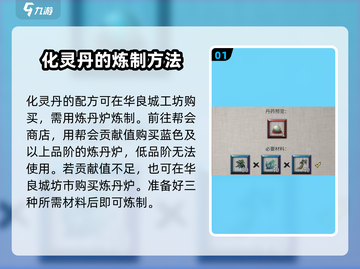 鬼谷八荒💡六品化灵丹获取方式大揭秘！截图2