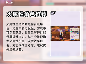 妖精的尾巴激斗🔥必练稀有级角色推荐✨截图2