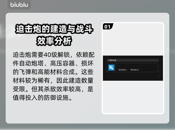 重装前哨迫击炮建造攻略🔥游戏必备技巧！截图2