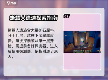 沙石镇时光🔥：蜥蜴人遗迹解锁全攻略！截图4
