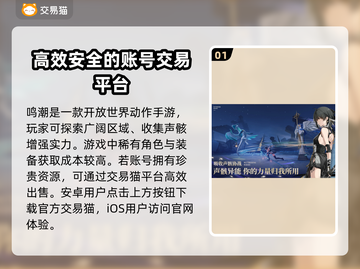 鸣潮🎉账号出售渠道大曝光！玩家必看🔥截图2