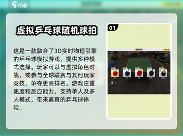 🔥2024必玩乒乓球游戏推荐🎉乒乓爱好者不容错过！截图2