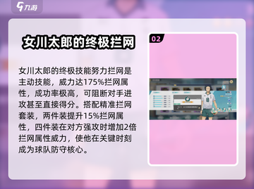 排球少年手游🔥女川太郎效果爆表⚡必备角色截图3