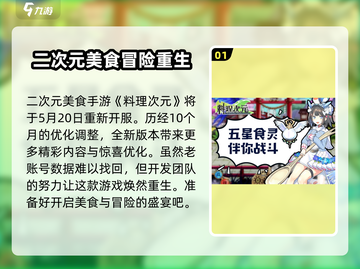 料理次元🔥首发开测时间揭秘！🎉截图2