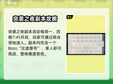 🔥《黎明之海》突袭者之夜玩法曝光！💥截图2