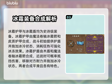 背包乱斗✨冰霜装备全解析❄游戏党必看！截图4