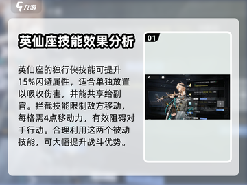 银河境界线：英仙座技能超强解析💥🔥截图2