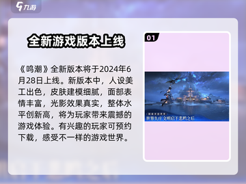 鸣潮1.1版本更新时间🔥下载地址大全🎮截图2